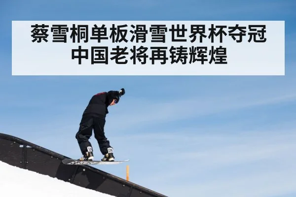 蔡雪桐单板滑雪世界杯夺冠 中国老将再铸辉煌